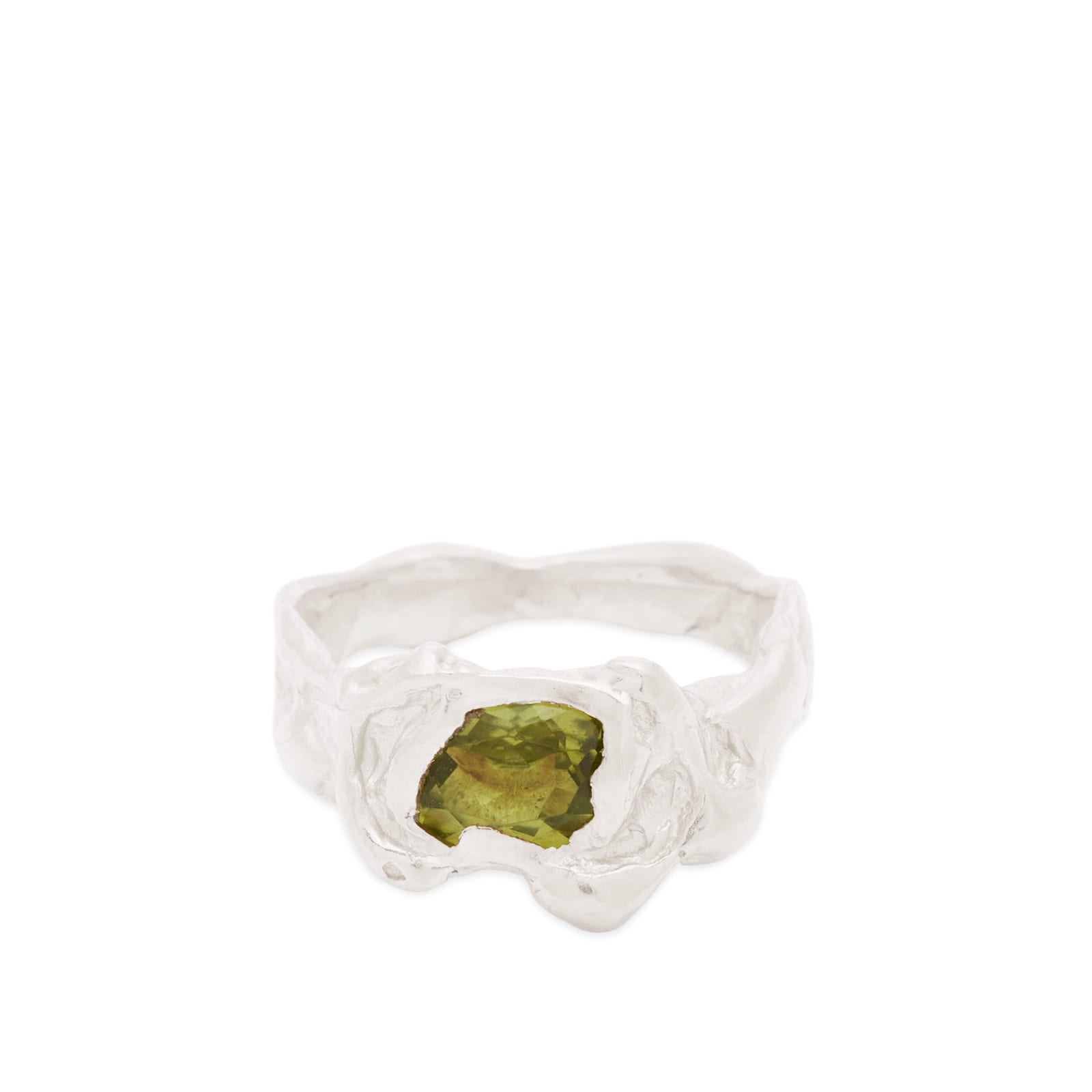 【人気】Simuero Ola Ring 宝石 海 リング ペリドット グリーン OLA GREEN - Handmade gold plated ring | Simuero
