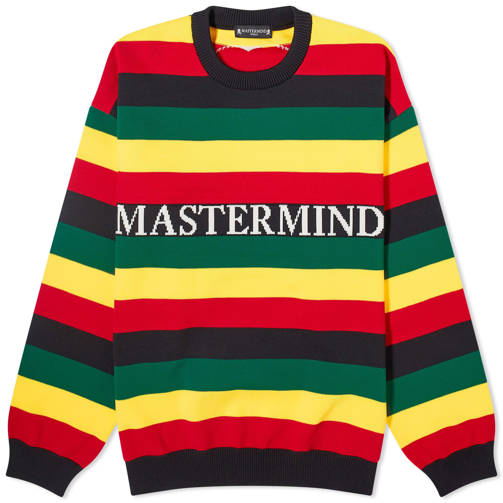 MASTERMIND WORLD Rasta Knitted Jumper Multi | END. (GB)