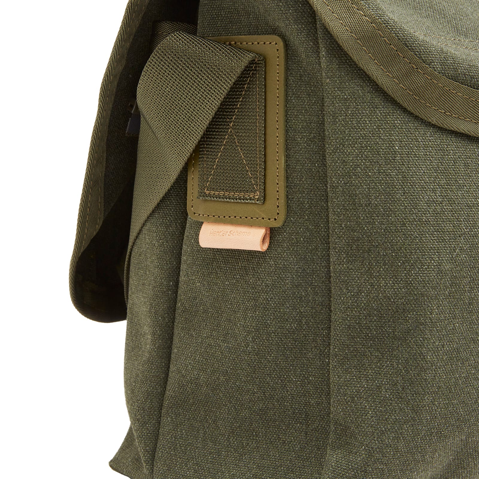 Hender Scheme Messenger Bag - Small Khaki Olive - Curated Menswear