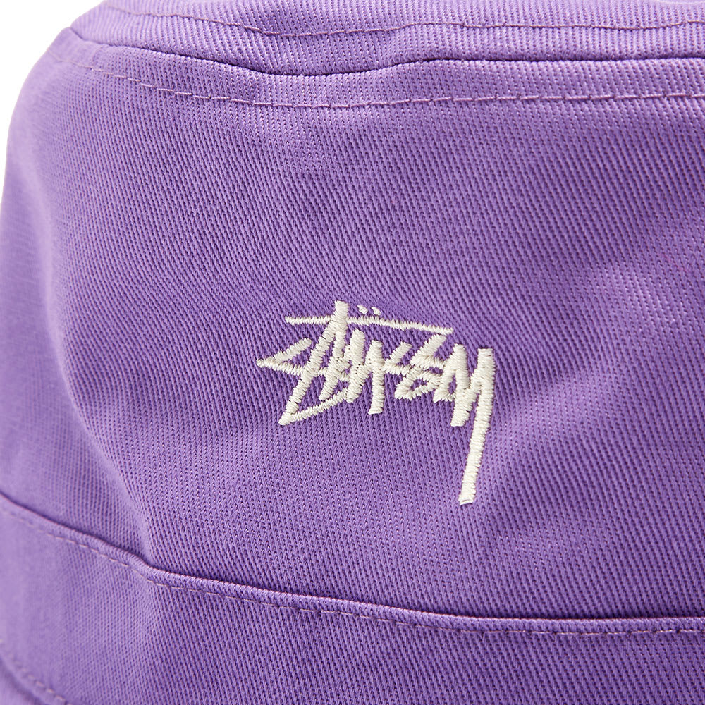 stussy stock band bucket hat
