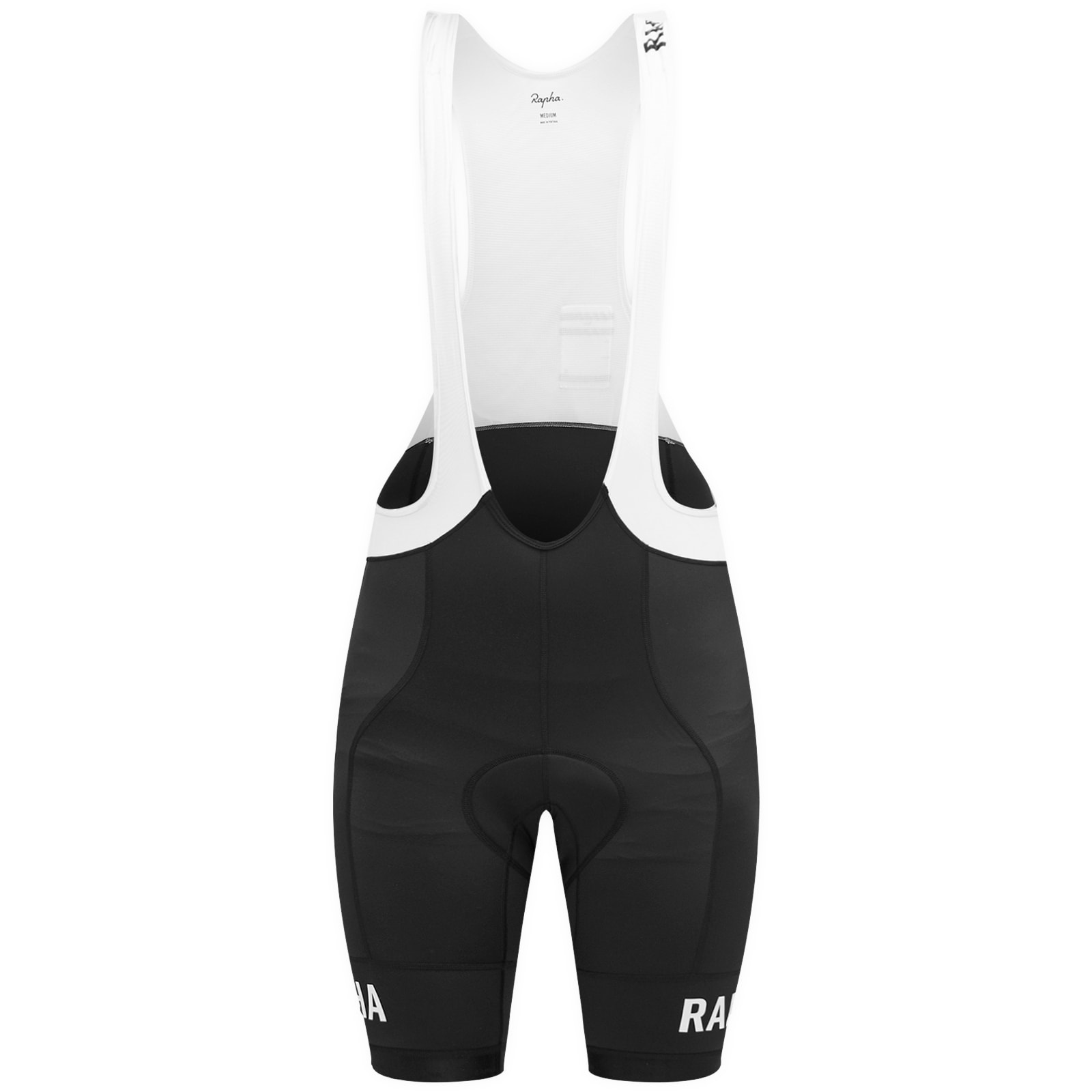 Rapha Pro Team Training Bib Shorts Black & White | END. (HK)