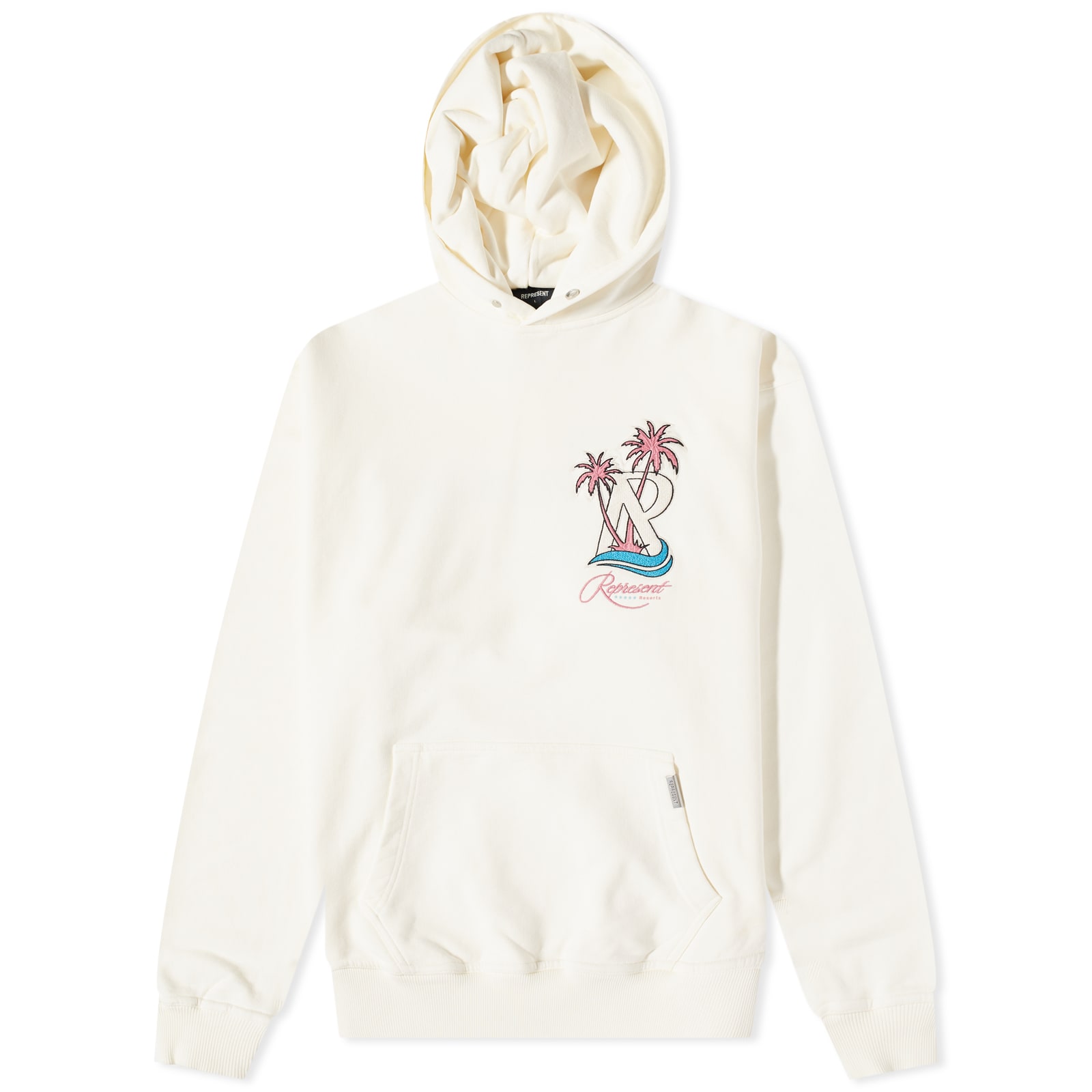 Represent Resort Hoodie White | END.