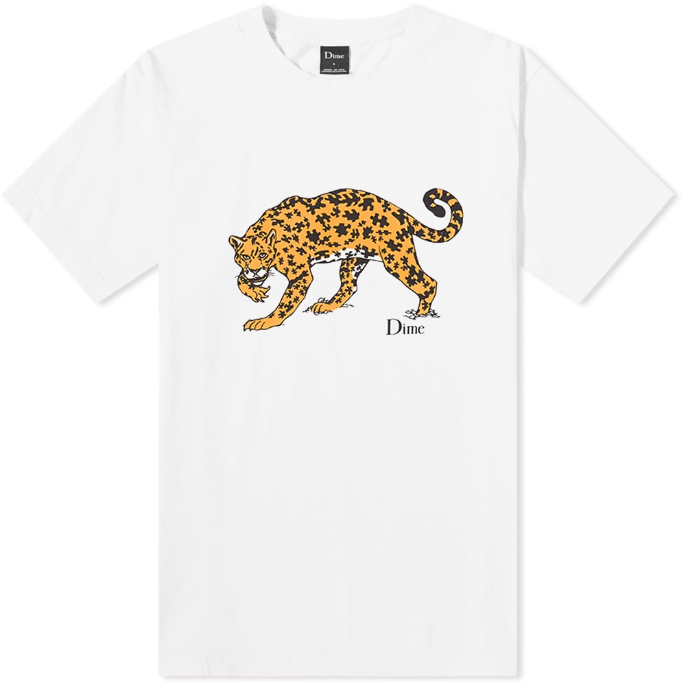 Dime Puzzle Cat T-Shirt White | END. (SG)