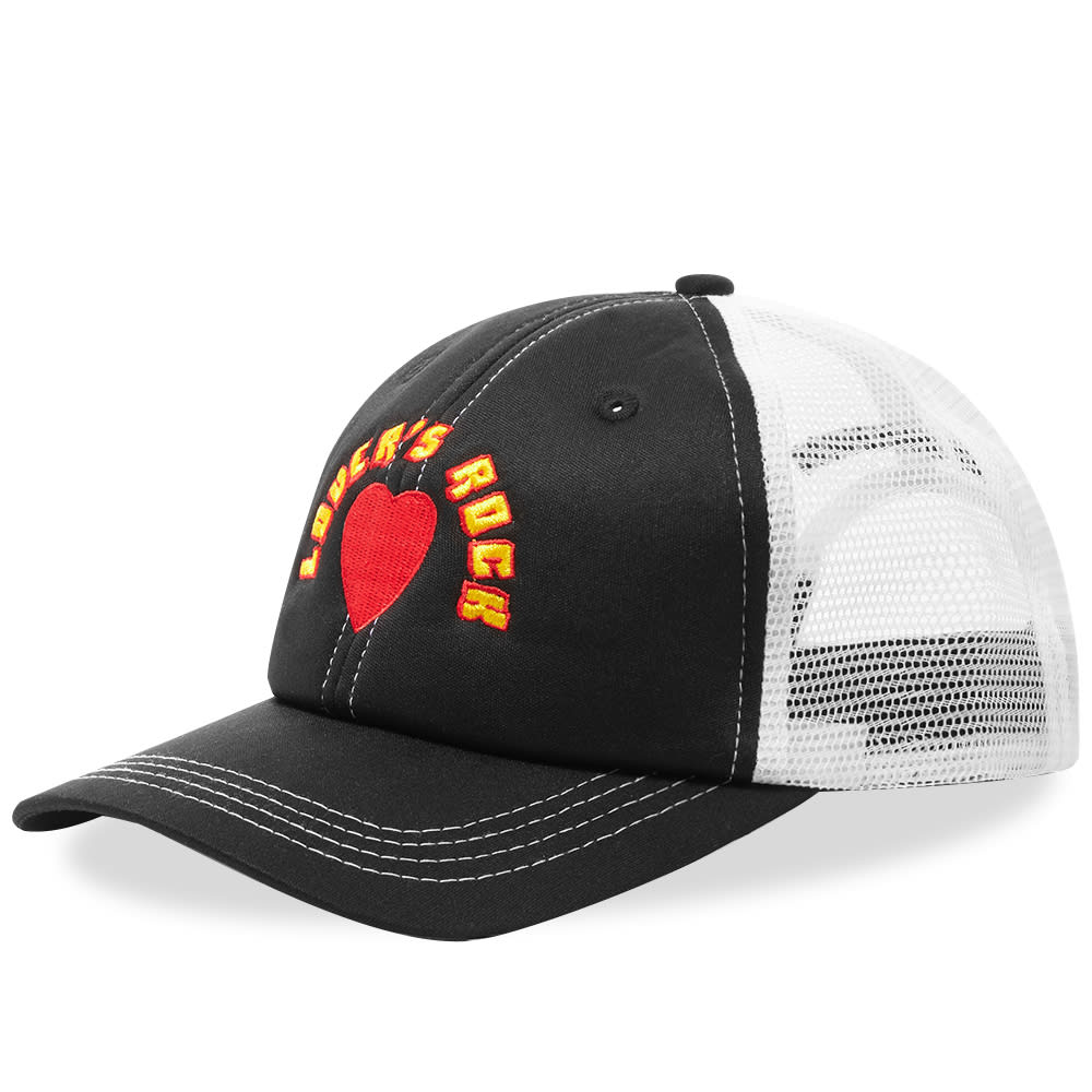 Butter Goods Lovers Rock Trucker Cap Black & White END.