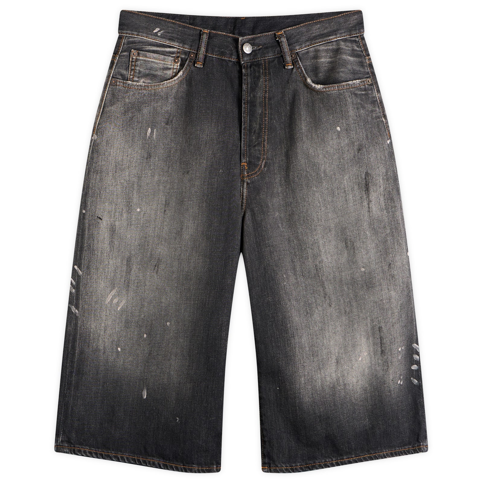 Acne Studios Men’s Judda Black Trafalgar Denim Shorts