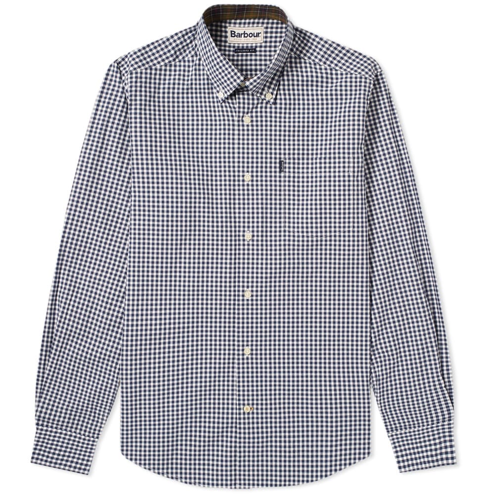 Barbour Country Gingham Shirt Navy | END. (US)