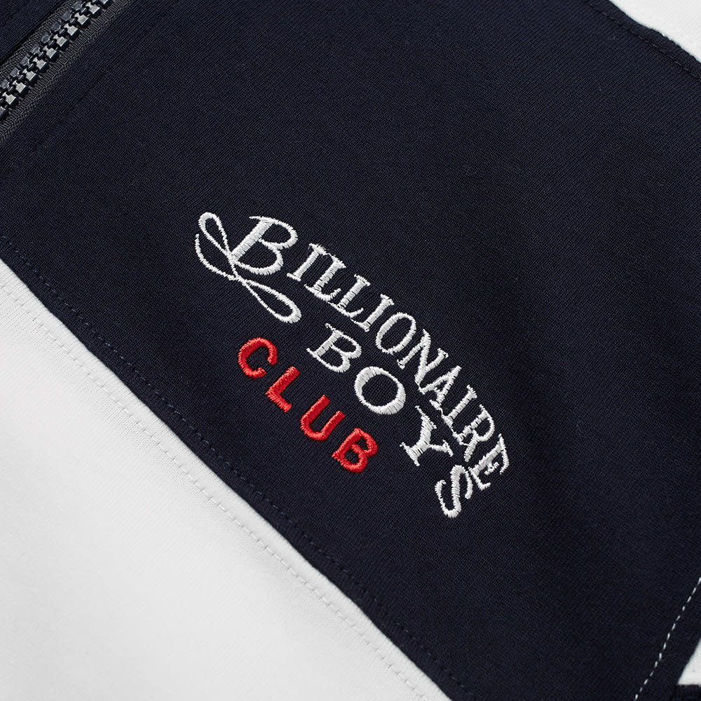 Billionaire Boys Club Long Sleeve Stripe Zip Rugby Shirt White | END. (US)