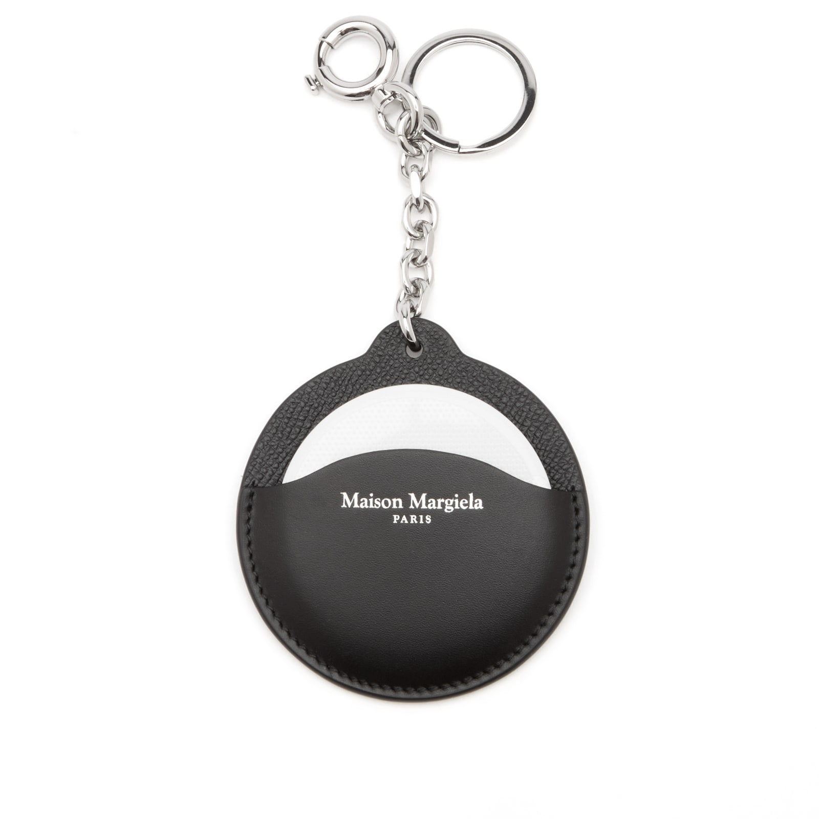 【Maison Margiela】 CIRCLE TAG KEYRING Maison Margiela Circle Keyring Black | END. (AU)