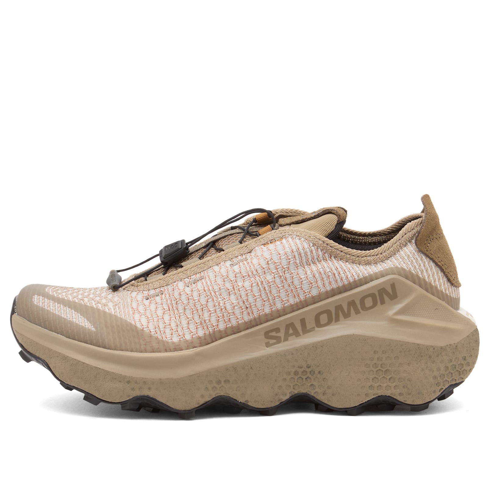Salomon Men's Fallen Rock/Stone Gray/Bronze Brown Orava Advance Sneaker