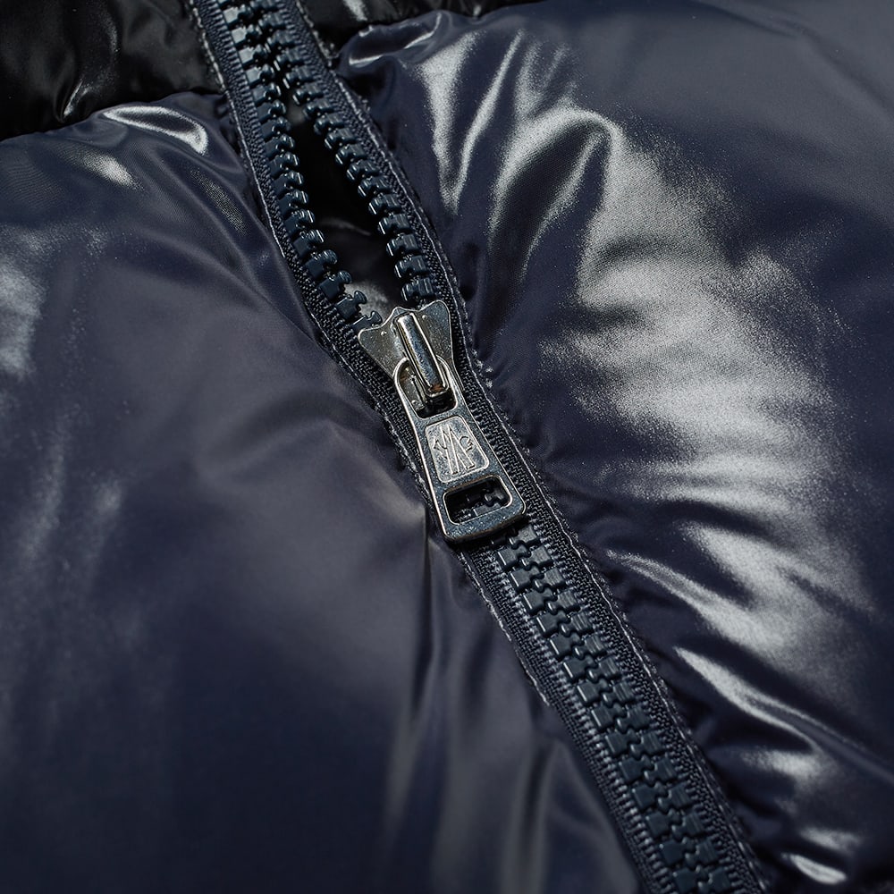 moncler with writing on hood