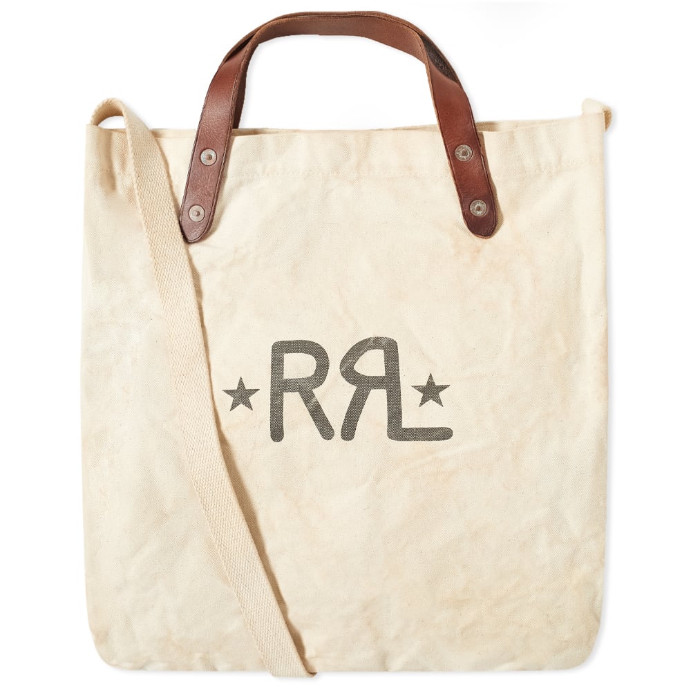 RRL Shoulder Strap Tote Bag Natural END SG 