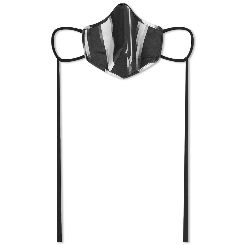 Rick Owens Zebra Mask Black & White | END. (AR)