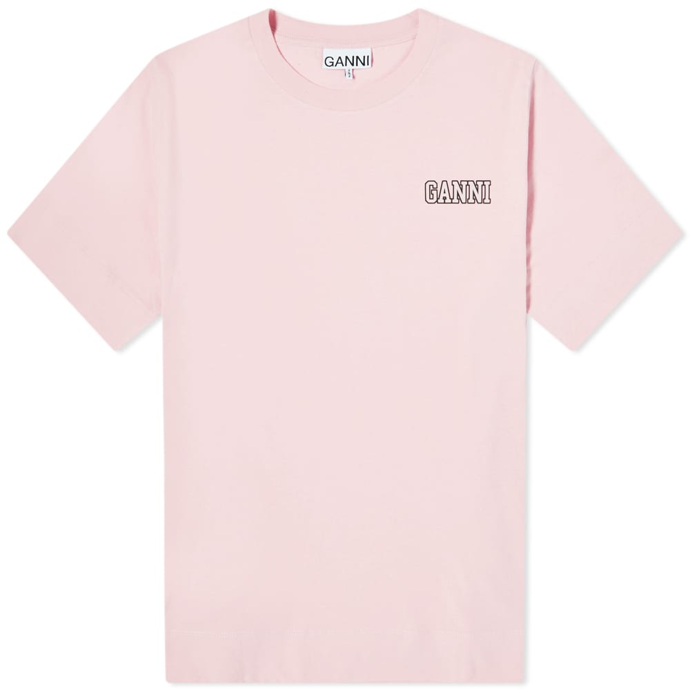 ganni logo tee