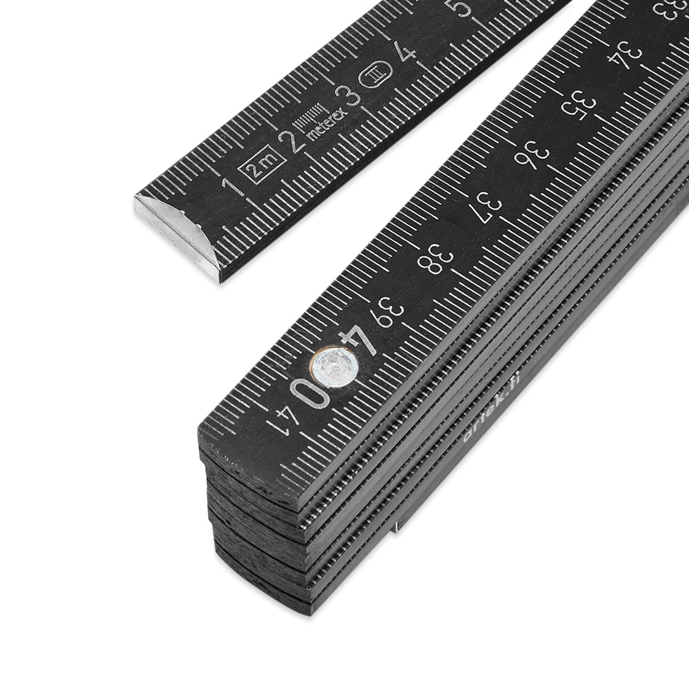 Artek Folding Ruler Black Lacquered Beech END.