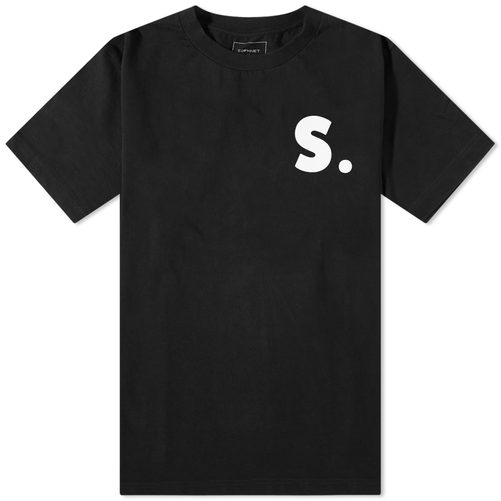 22SS SOPHNET. LOGO BAGGY TEE NAVY XL ソフネット ロゴ バギー