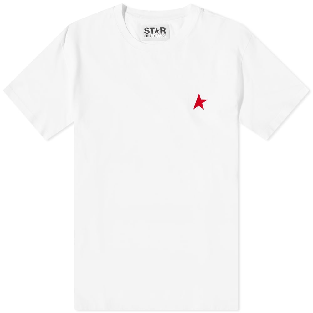 【関税込み】★Golden ★One Star ロゴ Tシャツ GMP01220P Golden Goose - Cotton crew-neck T-shirt White - The Corner
