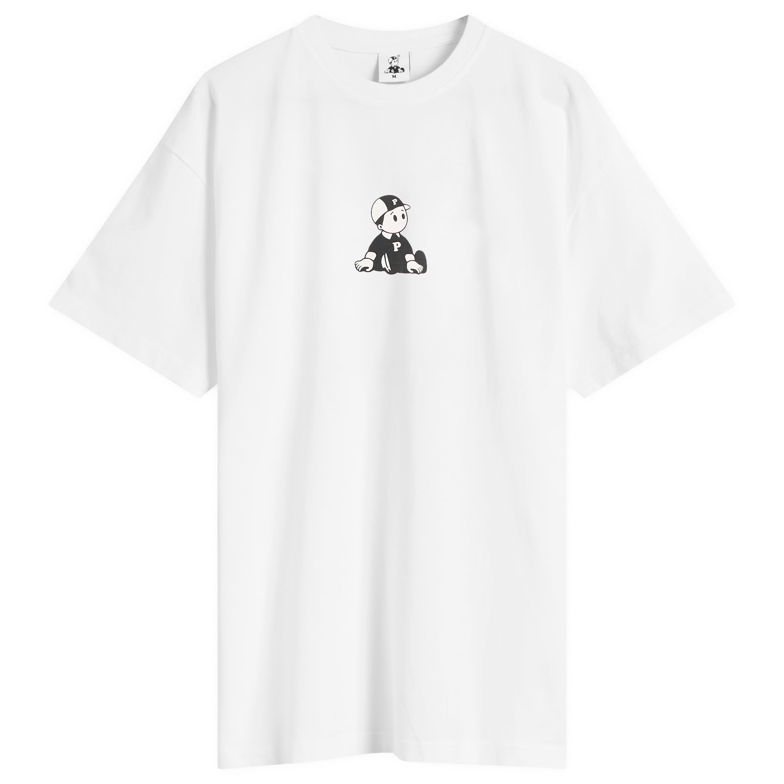 Pawa Speed Sports — Pawa Speed Sports Men's Boy T-Shirt in White, Size Small
