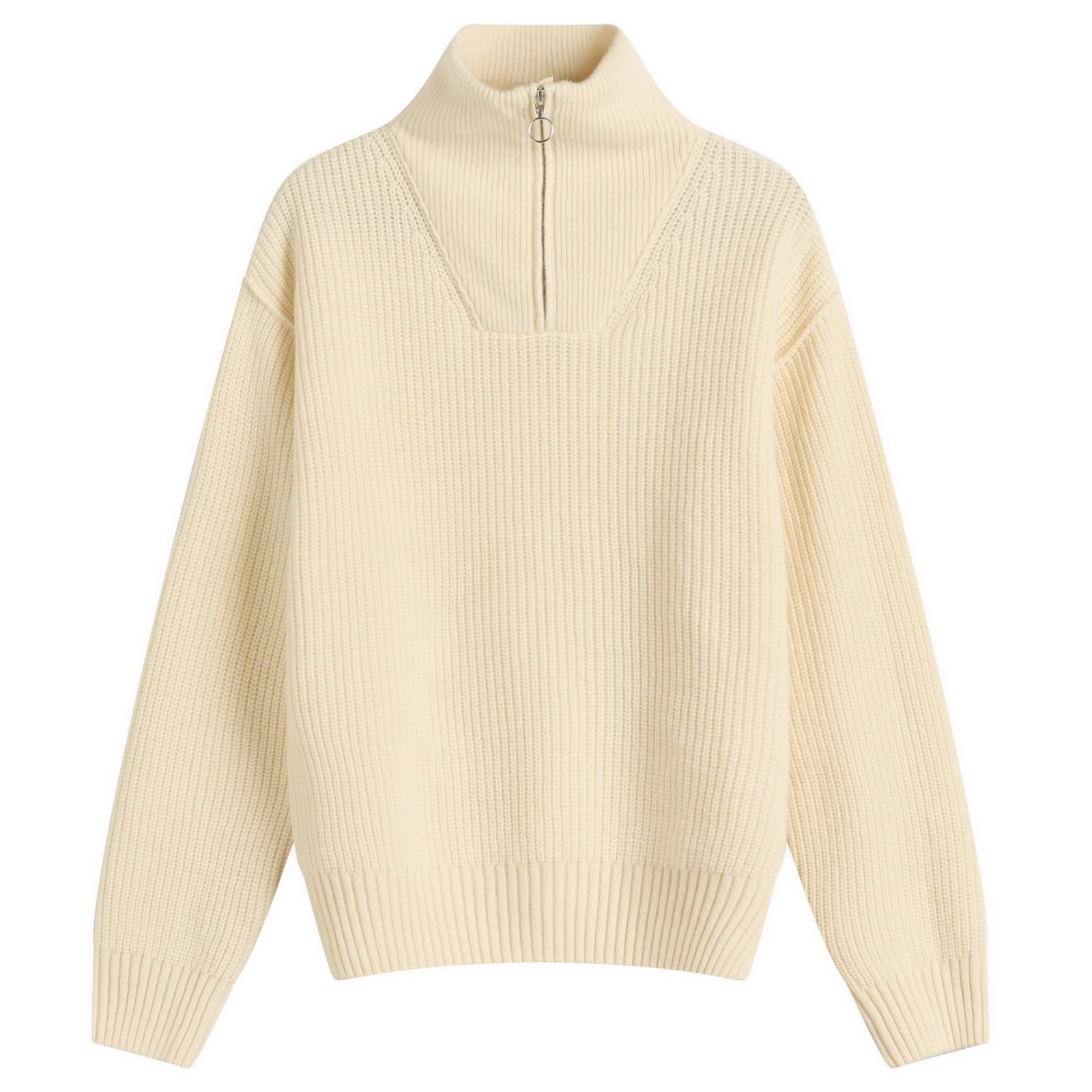 Girls of Dust Women's Fly Deck Zip Jumper Off White