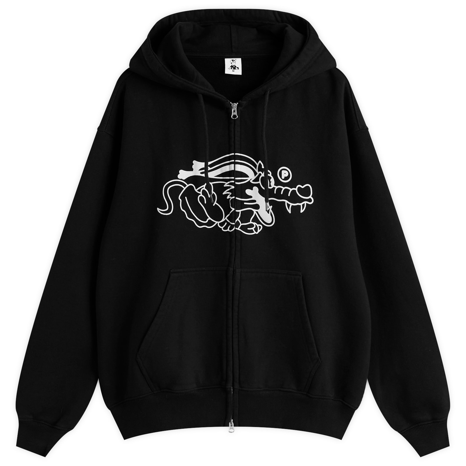 Pawa Speed Sports Men’s Doggo Zip Hoodie Black