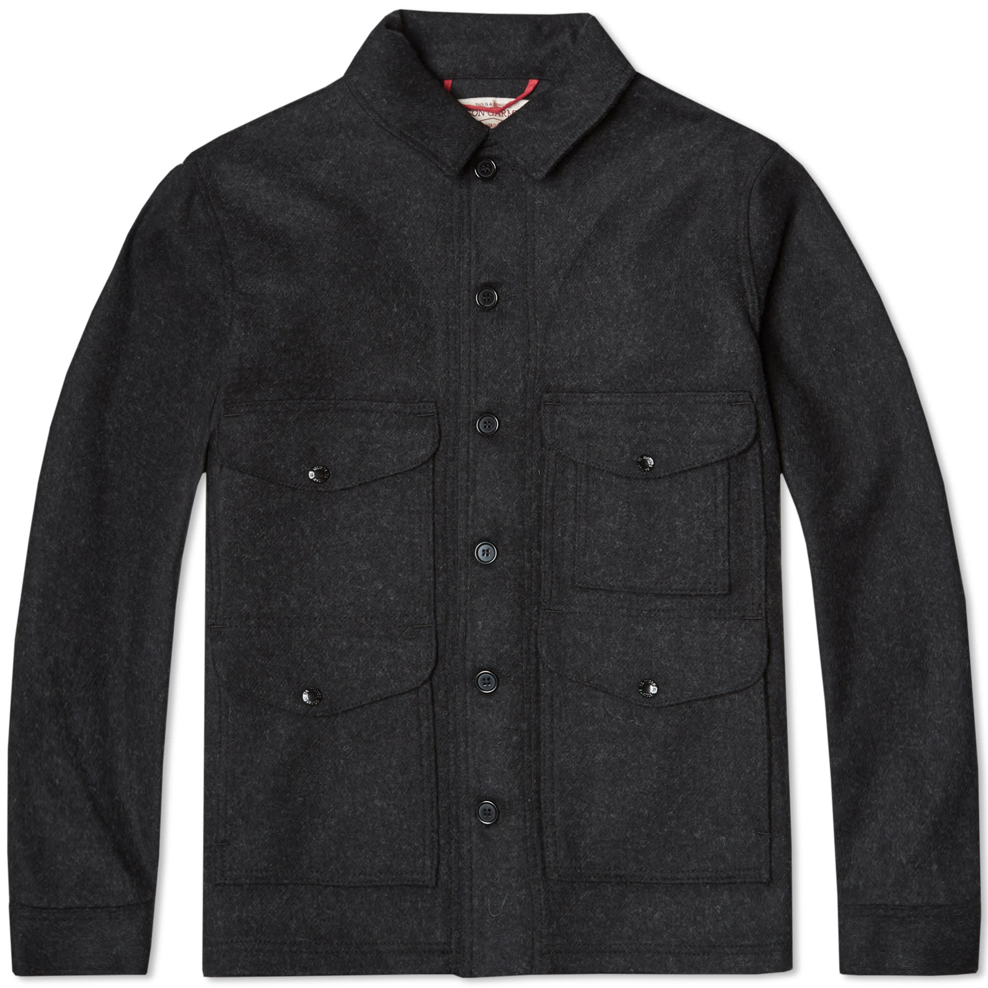 Filson mackinaw charcoal Clearance