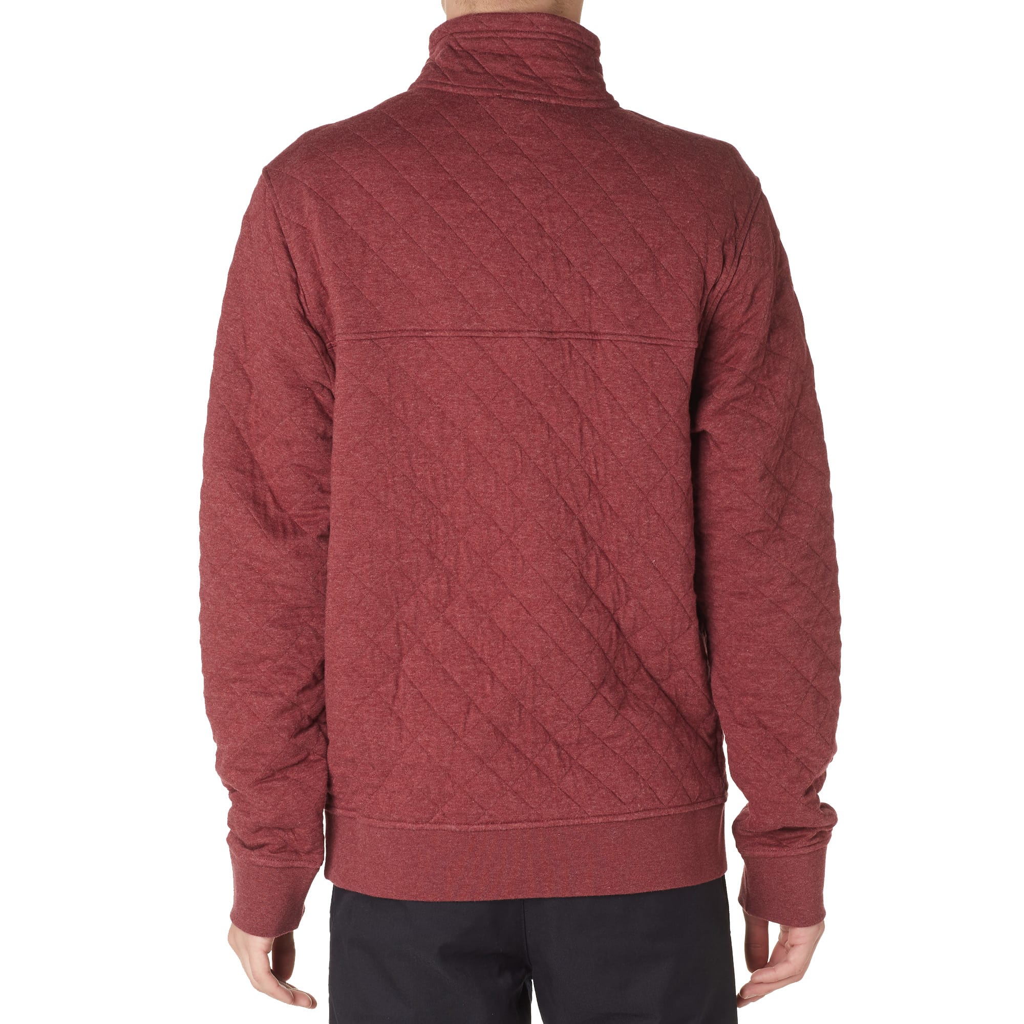 Patagonia Quilted SnapT Pullover Oxblood Red END.