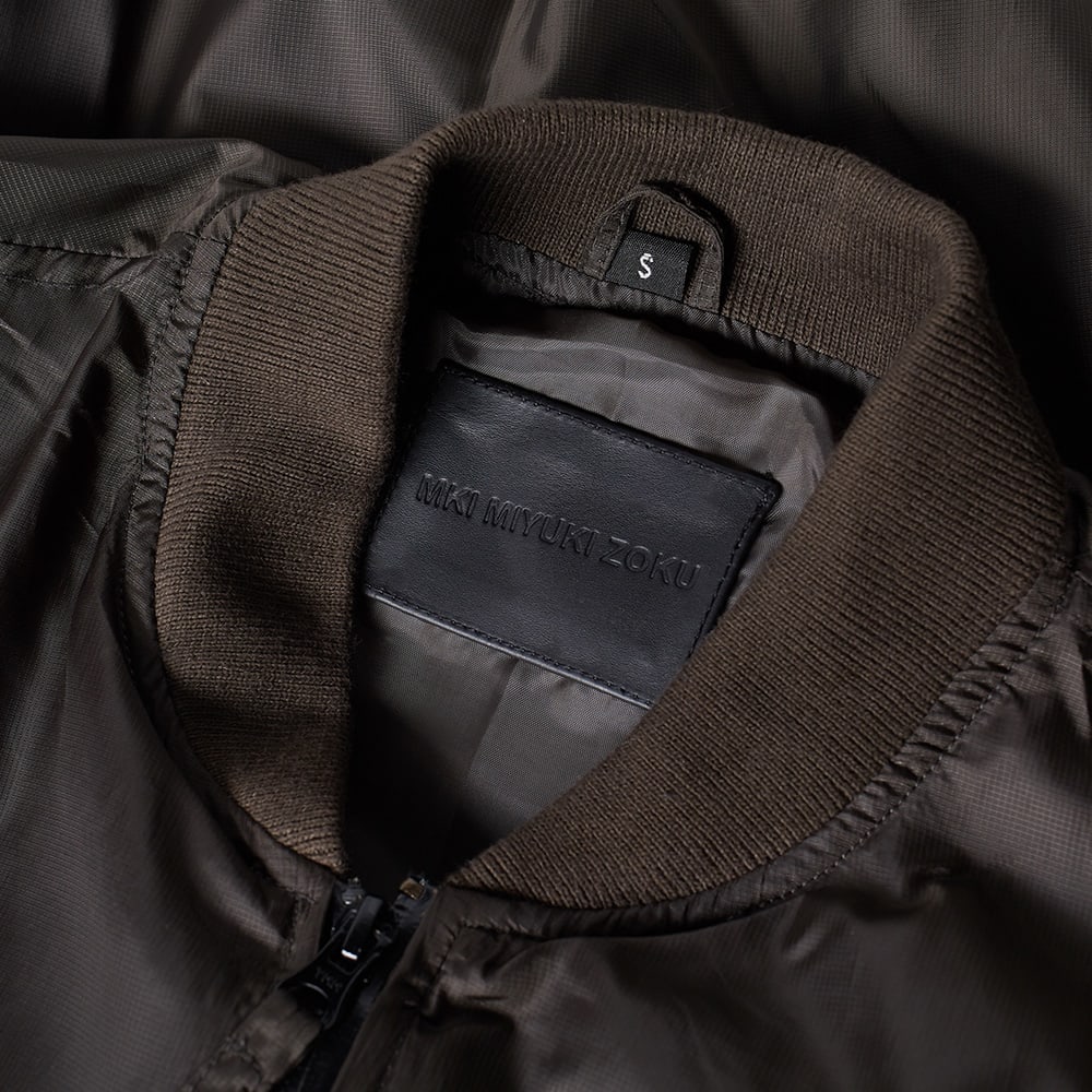 MKI Ripstop Nylon Bomber Jacket Olive | END.