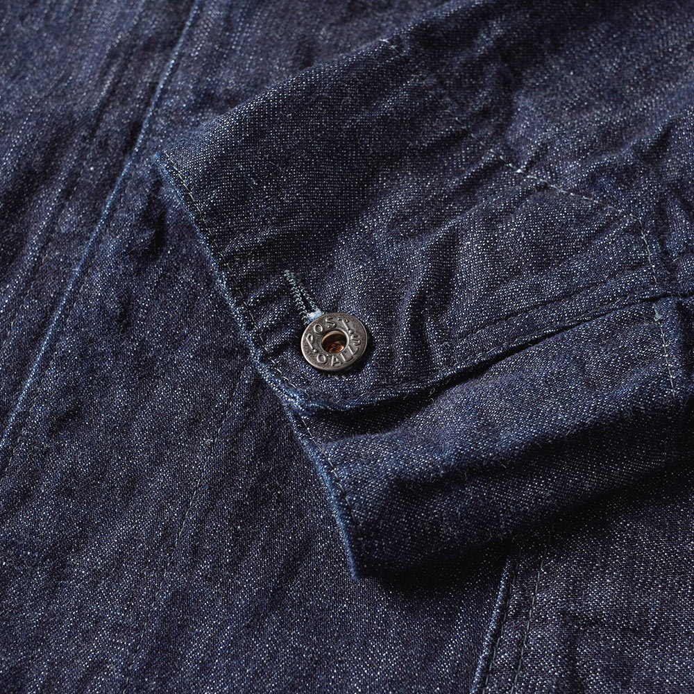 Post Overalls Engineers Jacket Japanese Indigo | END.