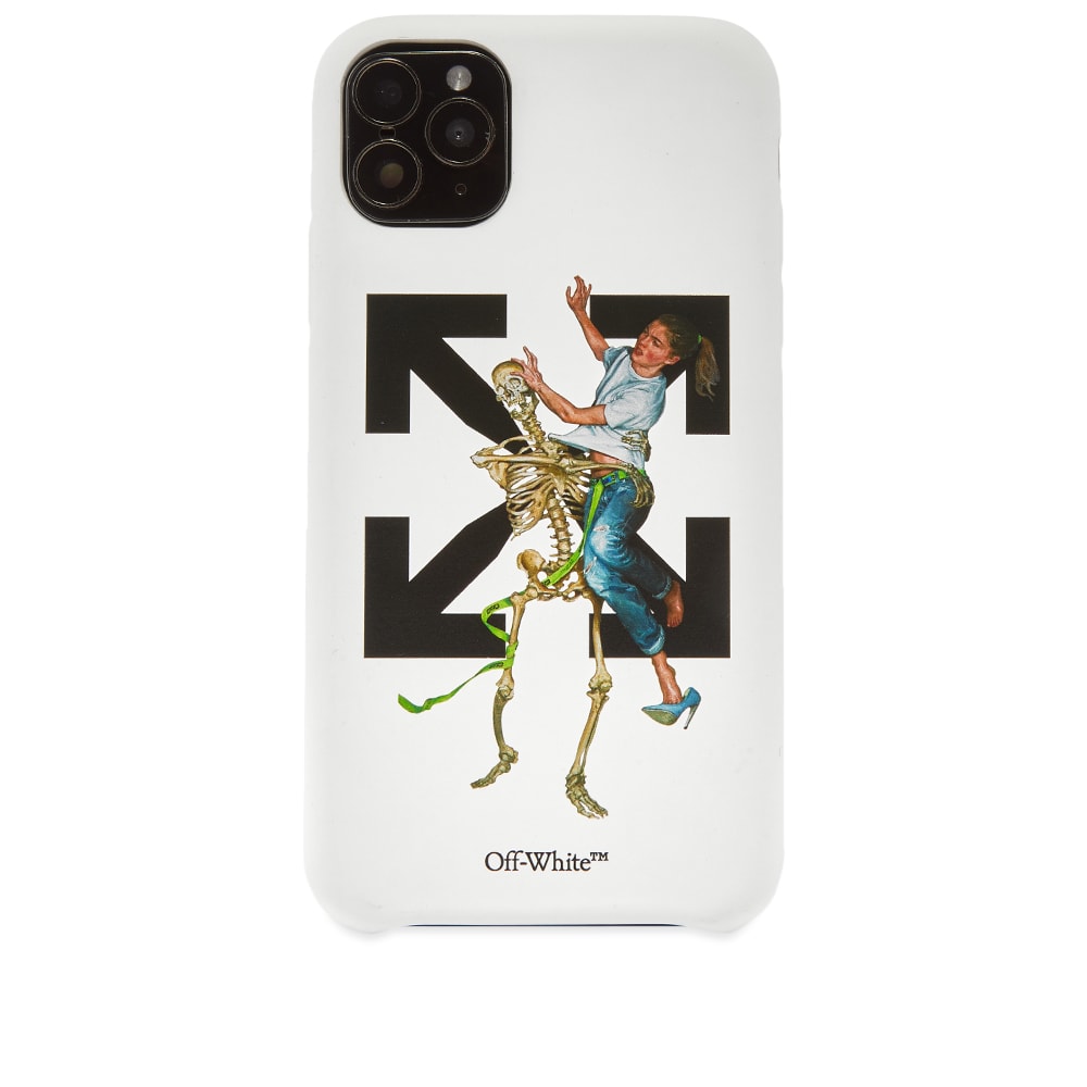 Off White Pascal Skeleton Iphone 11 Case White End