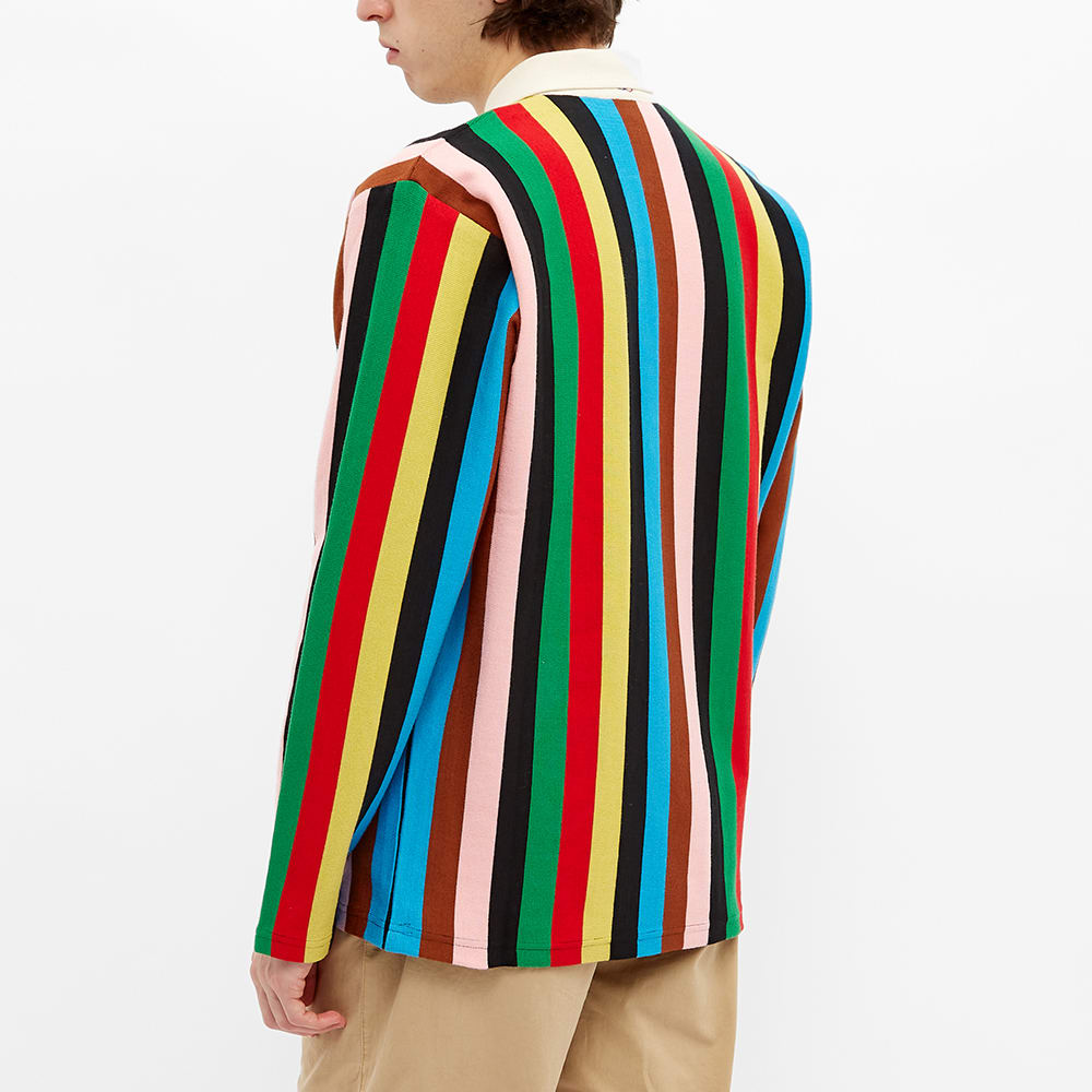 Rowing Blazers Croquet Stripe Rugby Shirt Multi END. (Europe)