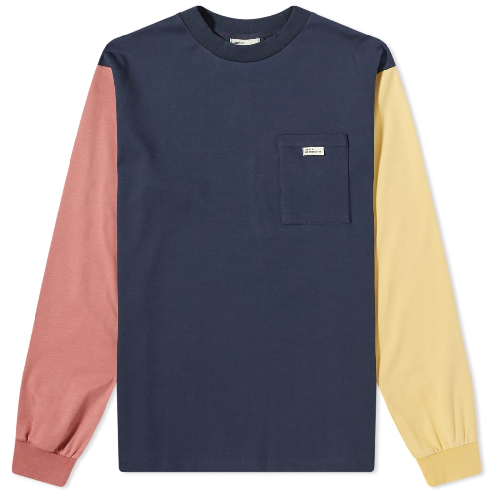 Drôle de Monsieur Colour Block Pocket 