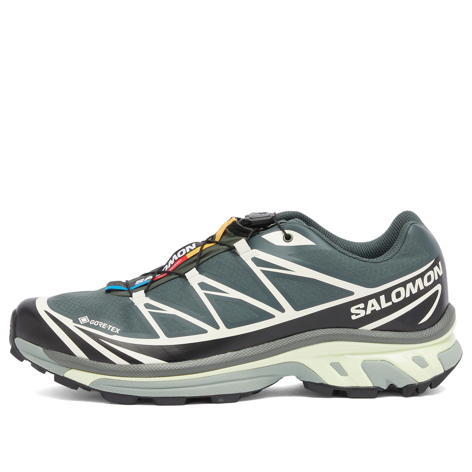 Salomon XT-6 GTX Urban Chic, Black & Lime Cream | END. (JP)