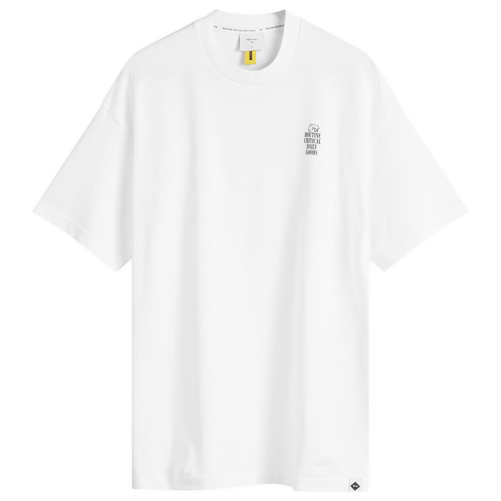Percival Knowledge Oversized Auxiliary T-Shirt White (US)
