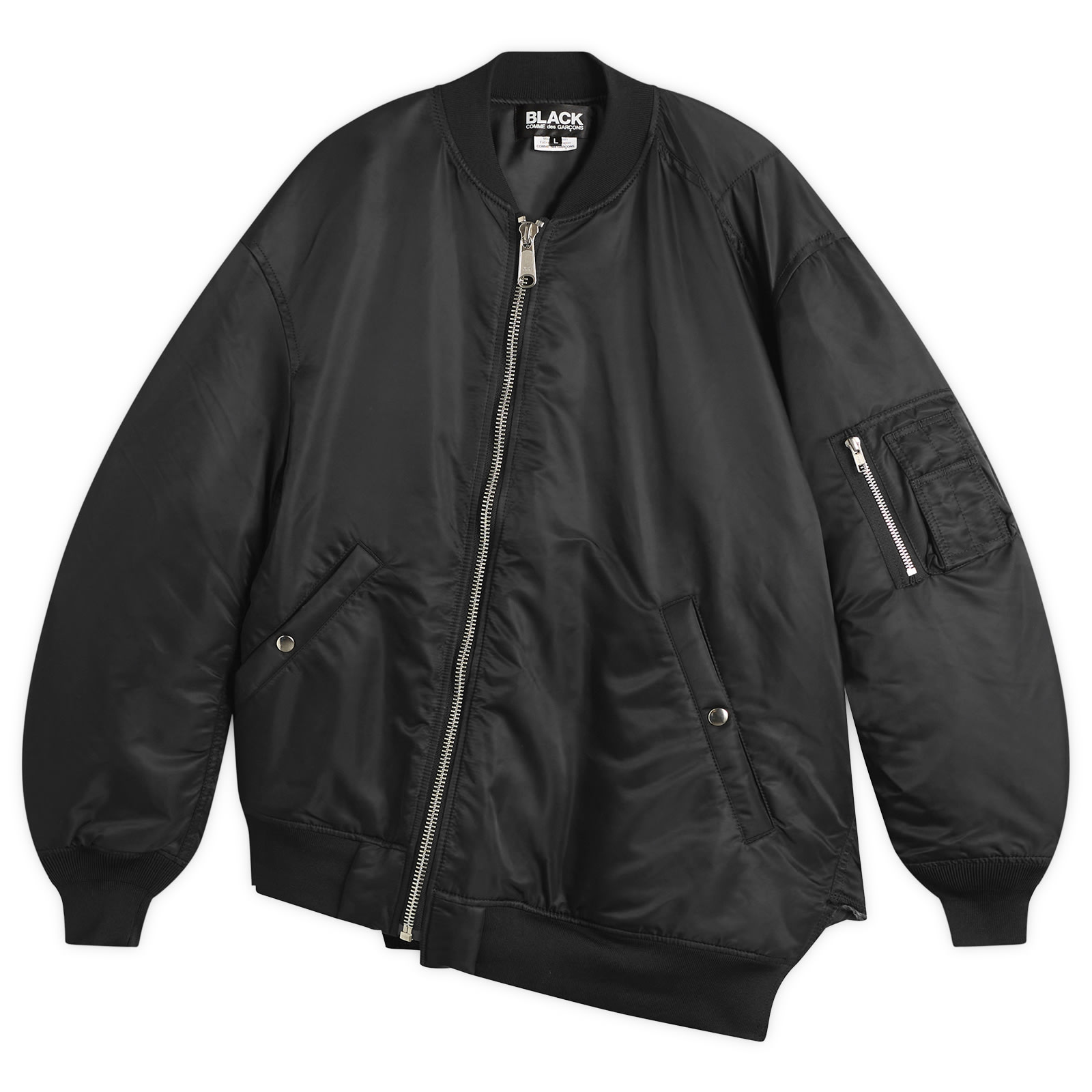 Comme des Garçons Black Men’s Asymetric Bomber Jacket