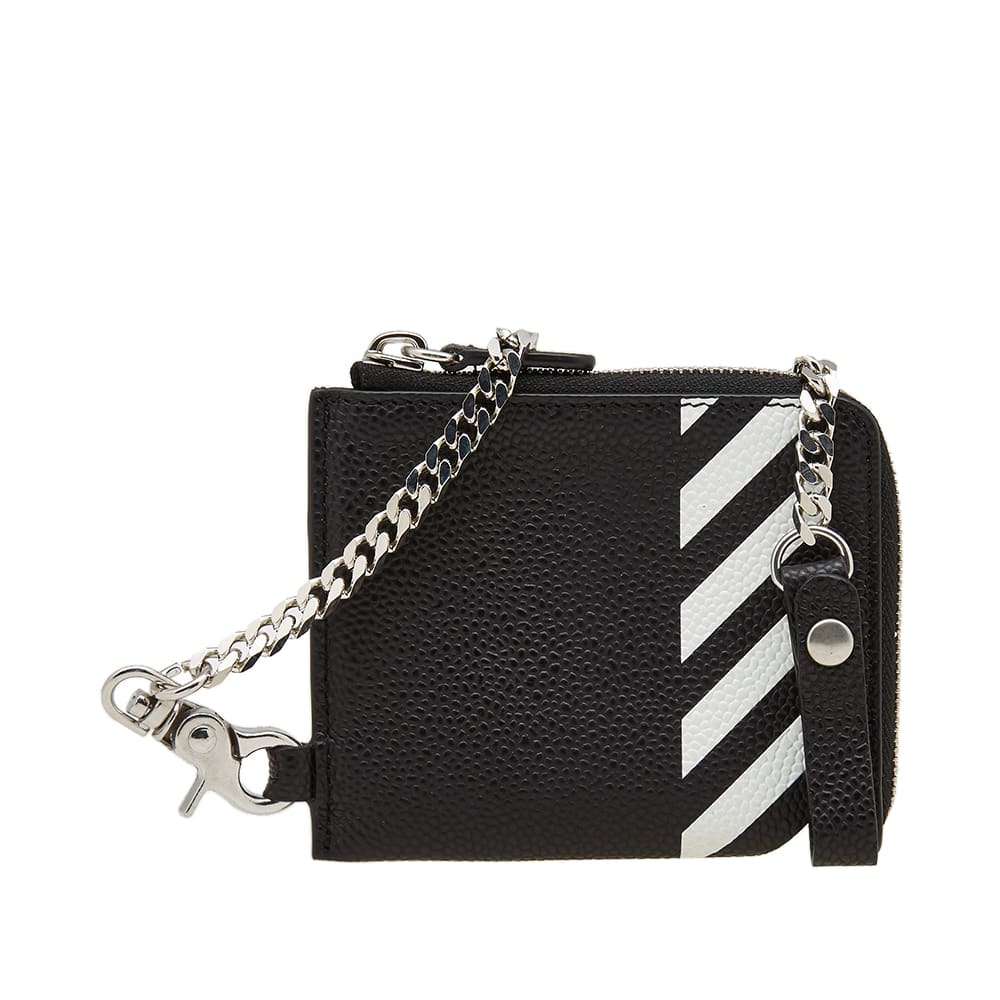 off white black purse