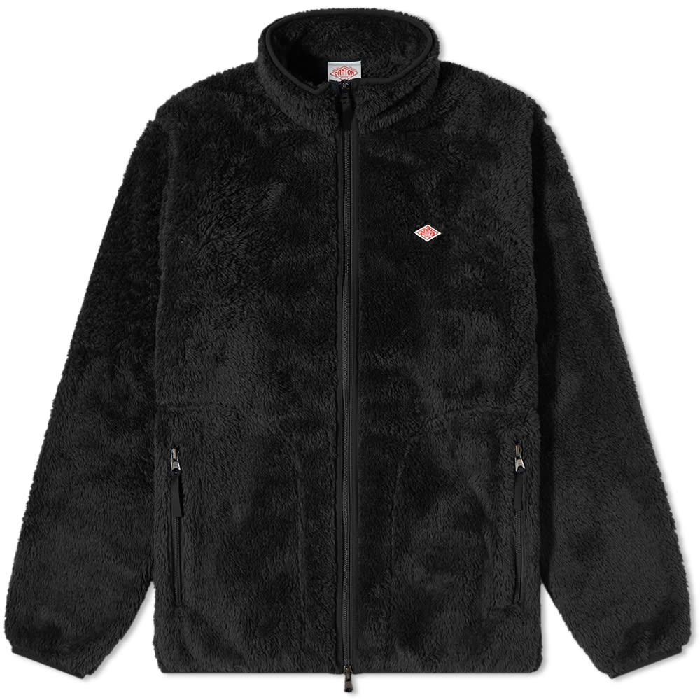 Danton High Pile Fleece Jacket Black | END. (AR)