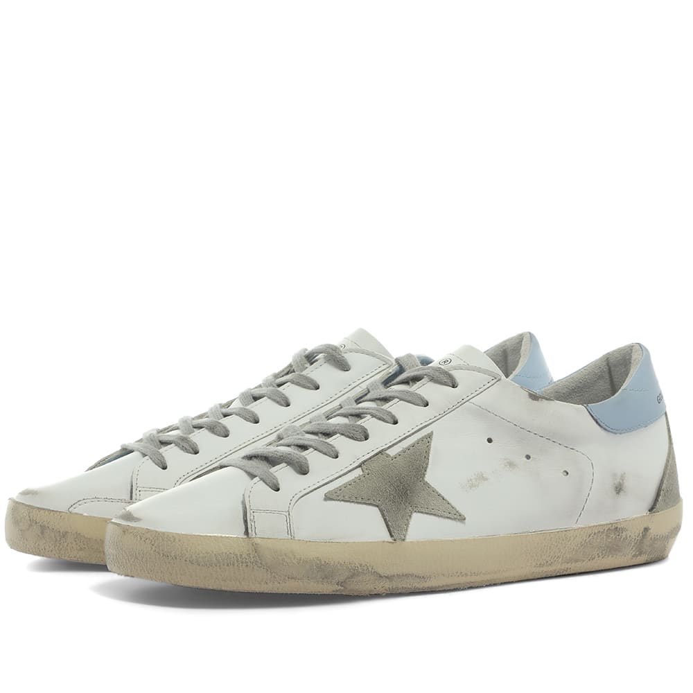 Golden goose superstar blue Clearance