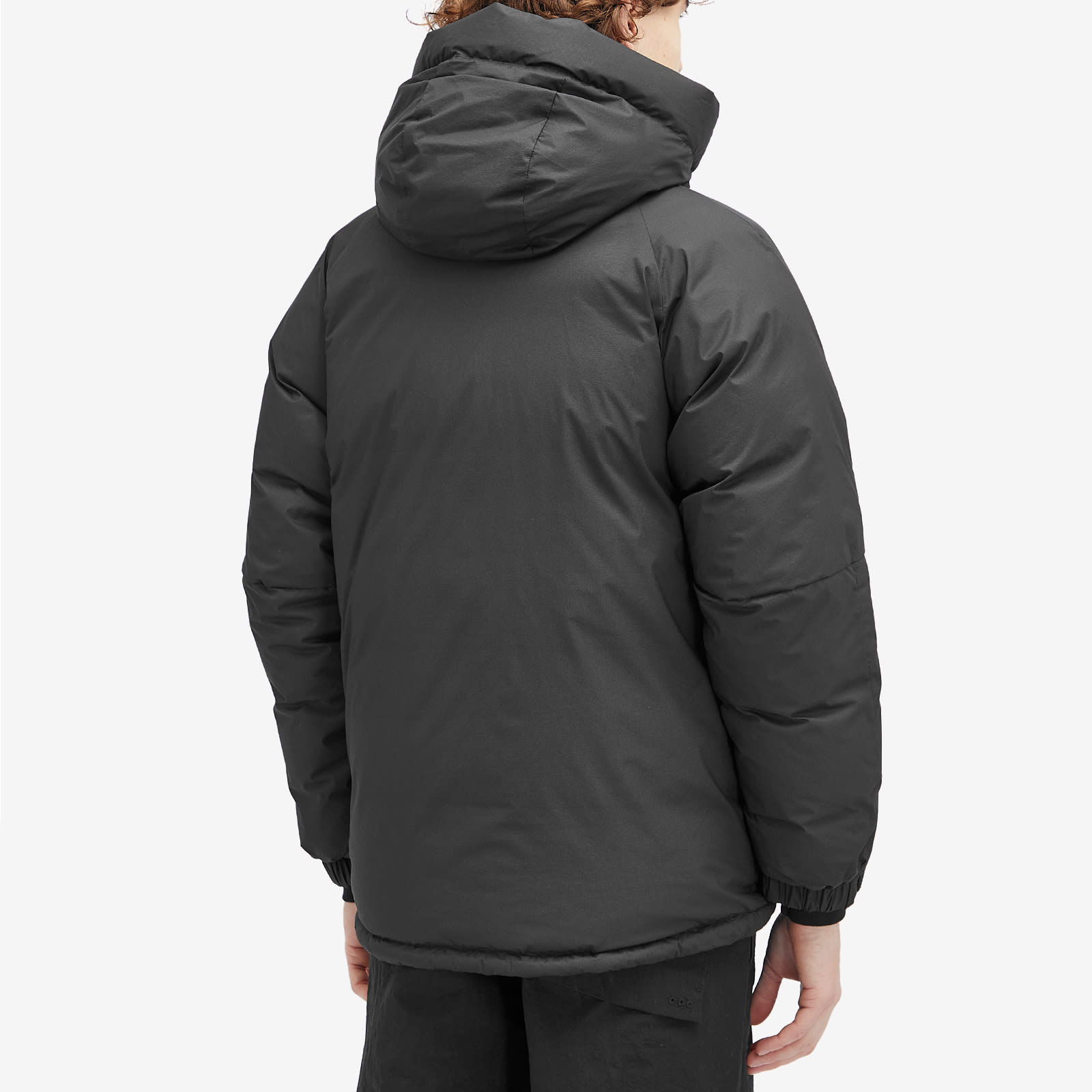 Nanga Men's x Tacoma Fuji Records Down Jacket Black - Curated Menswear