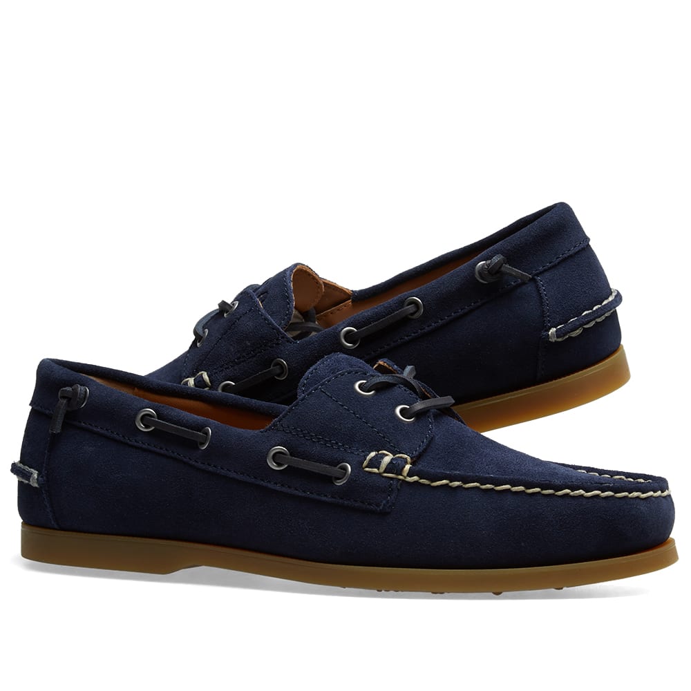 ralph lauren suede boat shoes