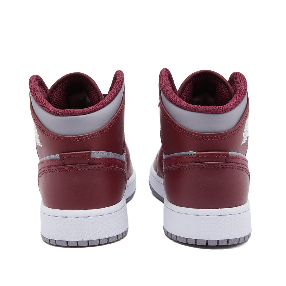 jordan 1 mid cherrywood red white