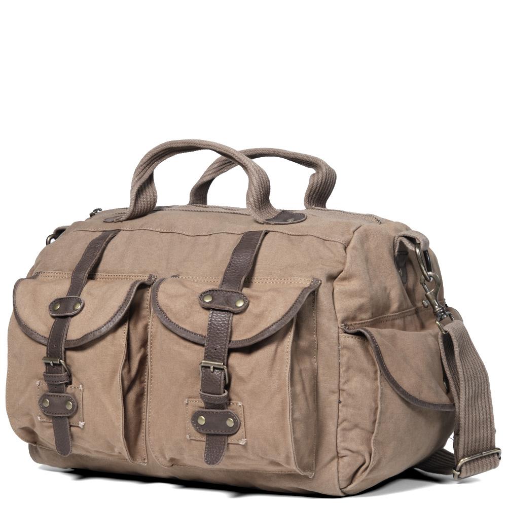 barbour canvas holdall