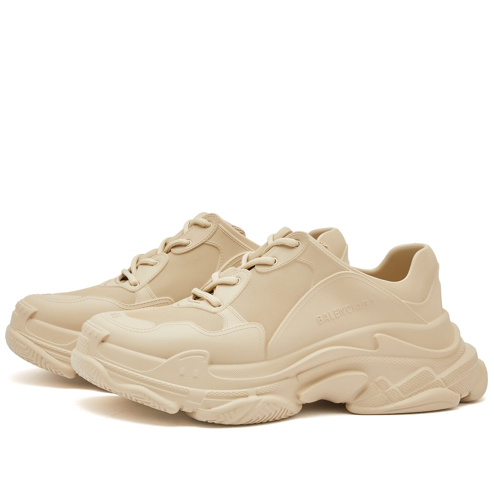 Balenciaga Men's Triple S Mold Sneaker Taupe - 752335-W0FOI-2002