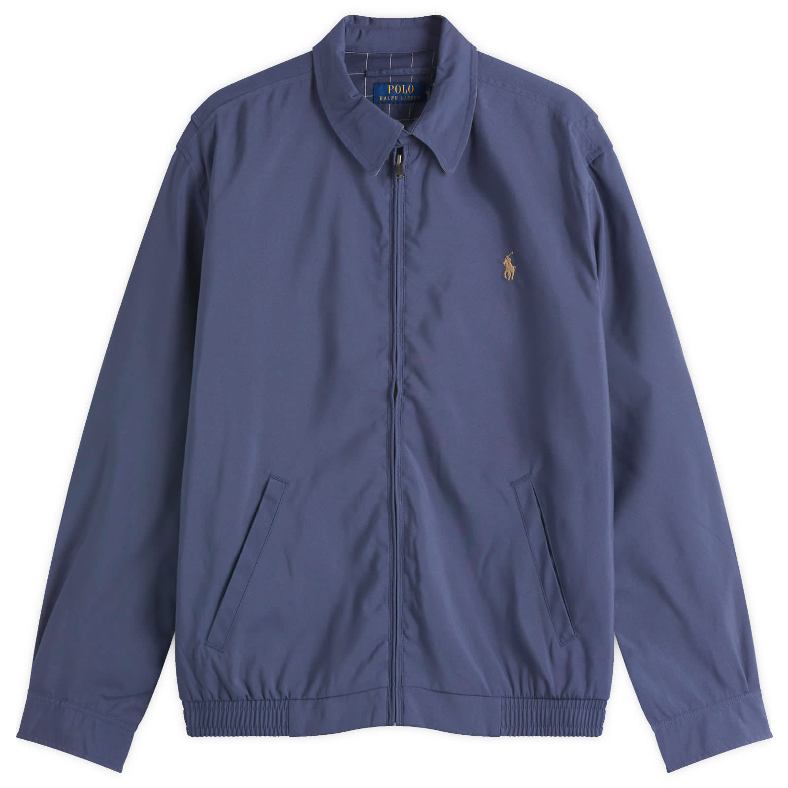 Polo Ralph Lauren Men's French Navy Windbreaker Harrington Jacket Medium