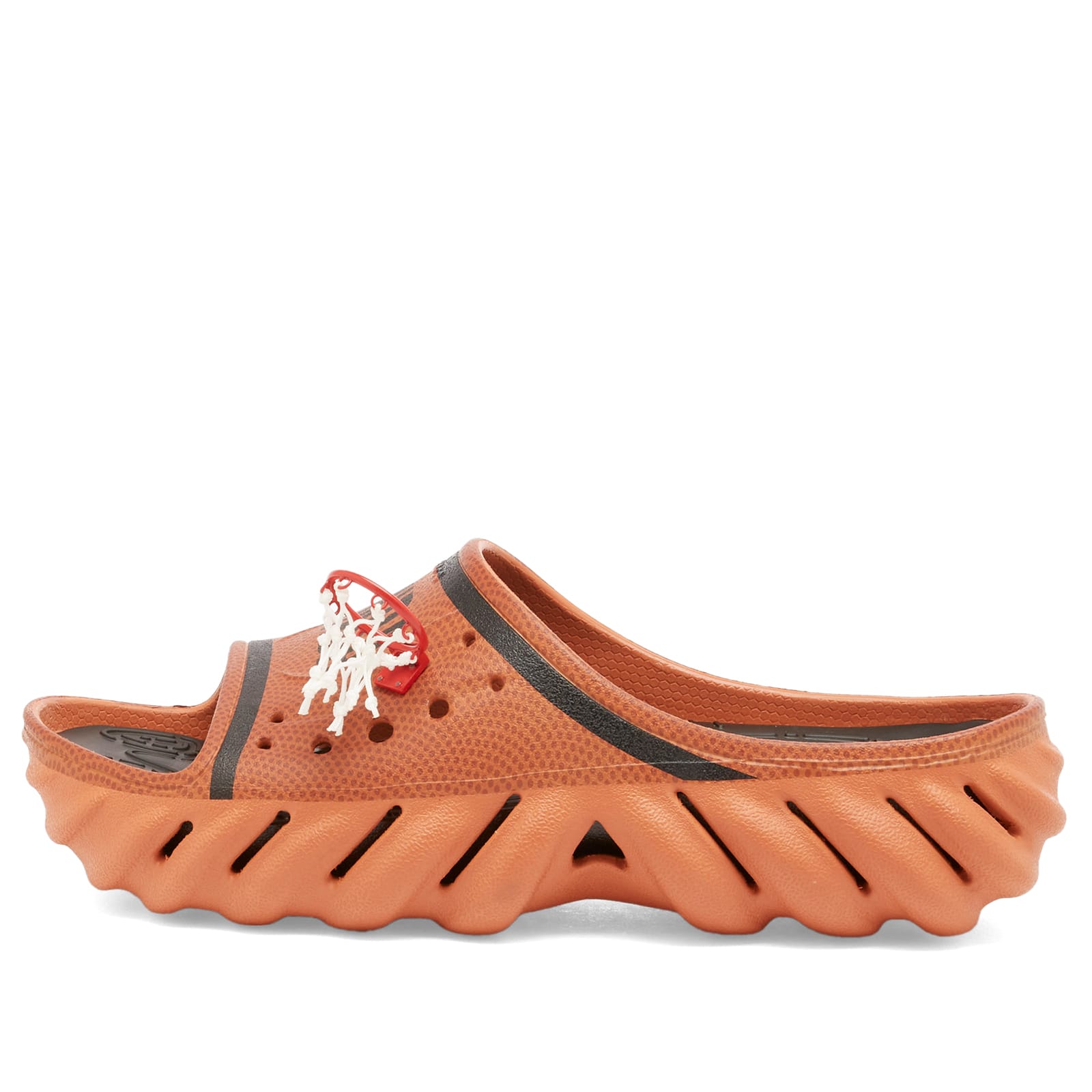 サンダル Crocs x NBA Echo Slide CROCS NBA ECHO SLIDES BASKETBALL SANDALS JIBBETZ HOOP | eBay