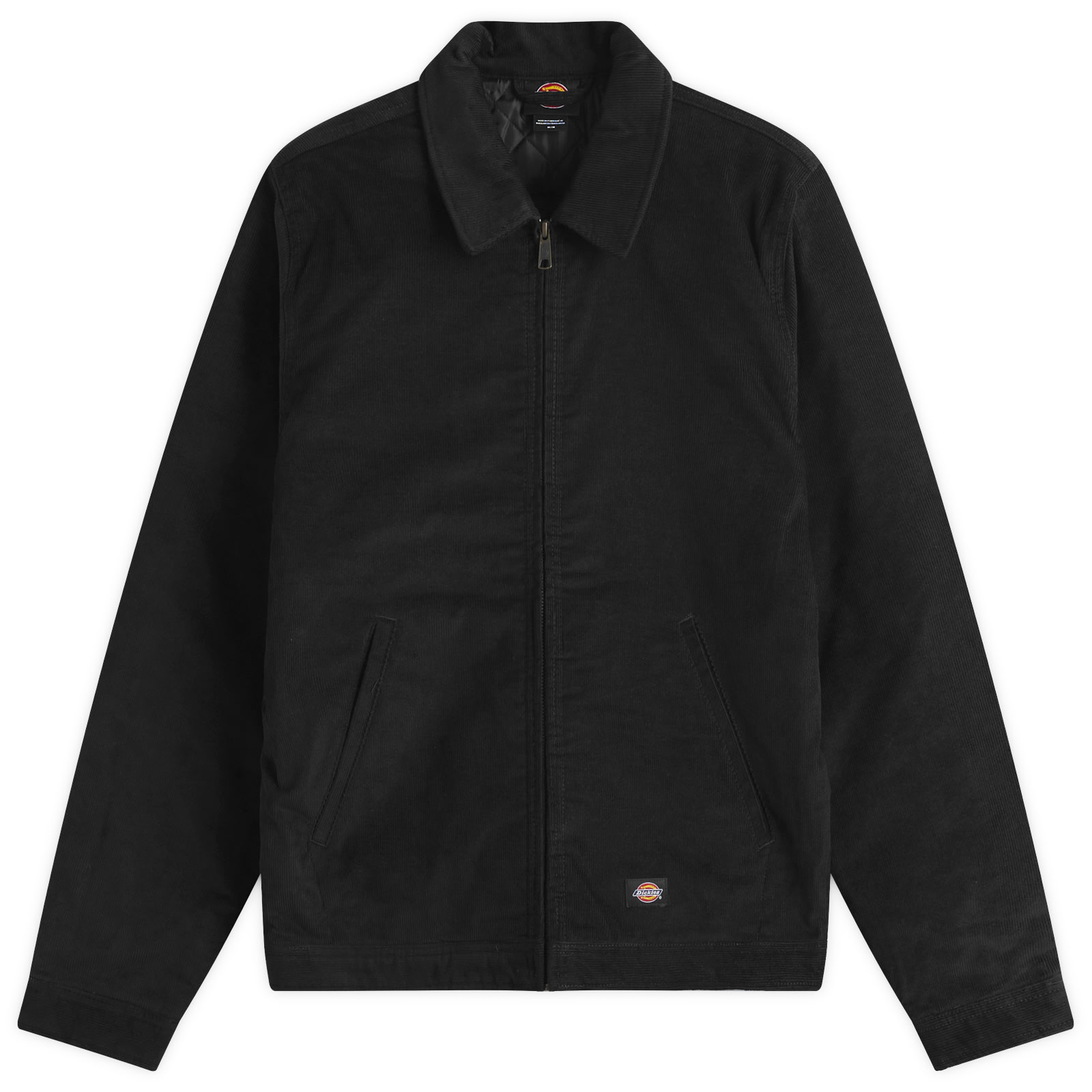 Dickies Men's Corduroy Eisenhower Jacket Black - Curated Menswear