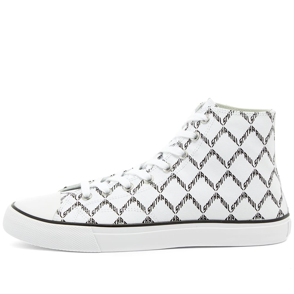 Paul Smith Carver Jaquard Logo Hi Top Paul Smith Carver Jaquard Logo Hi Top