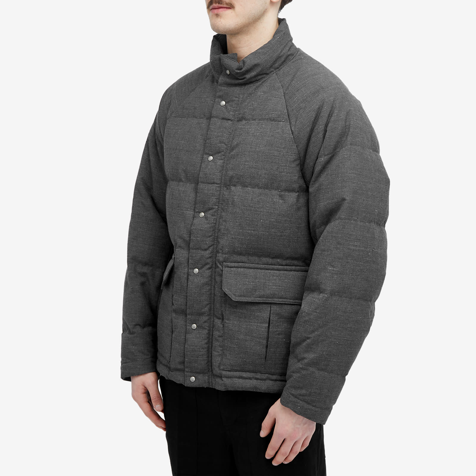 Visvim Men's Ulmer Down Jacket Grey | 124105013019-GRY | FOOTY.COM