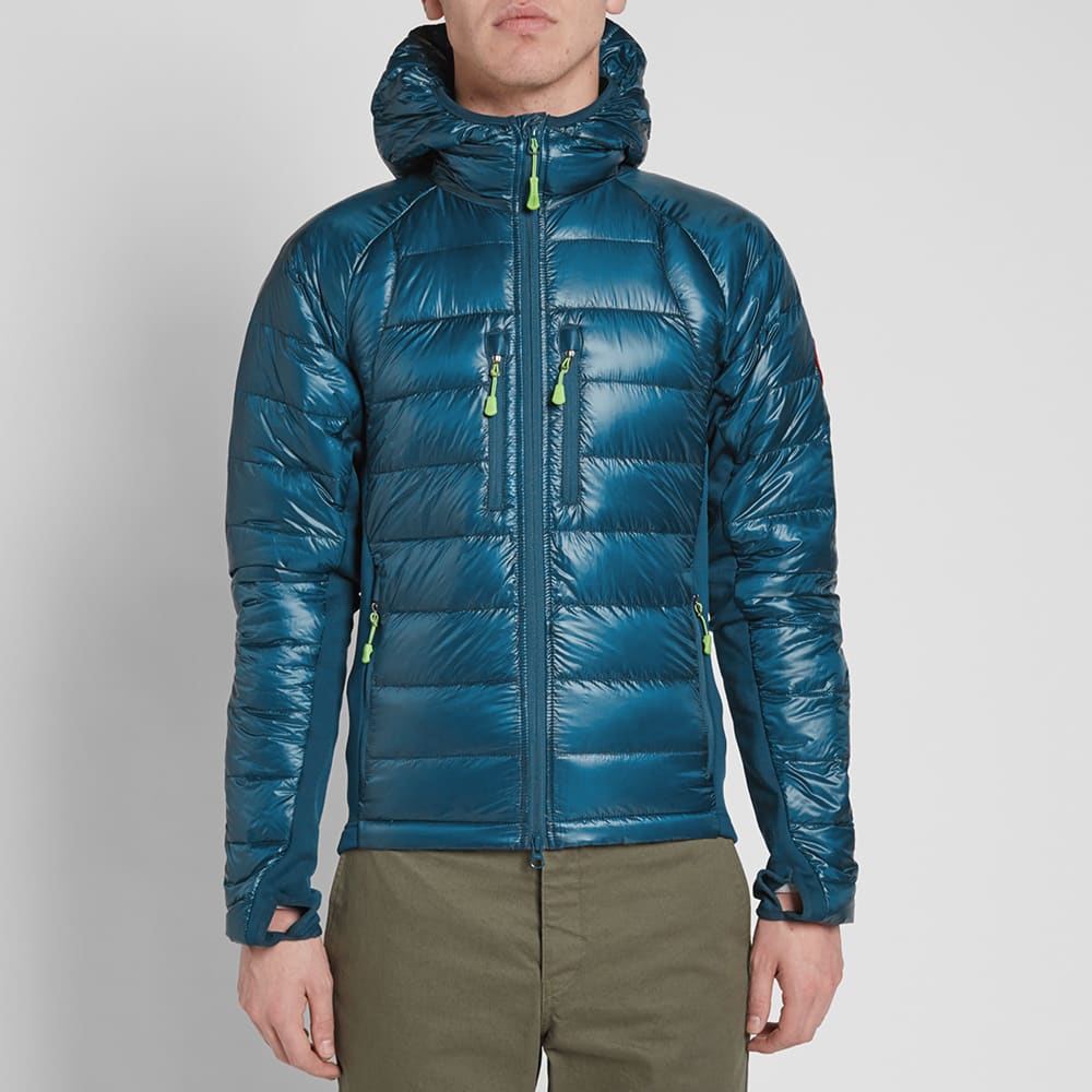 Canada Goose Hybridge Light Hooded Jacket Midnight Blue | END.