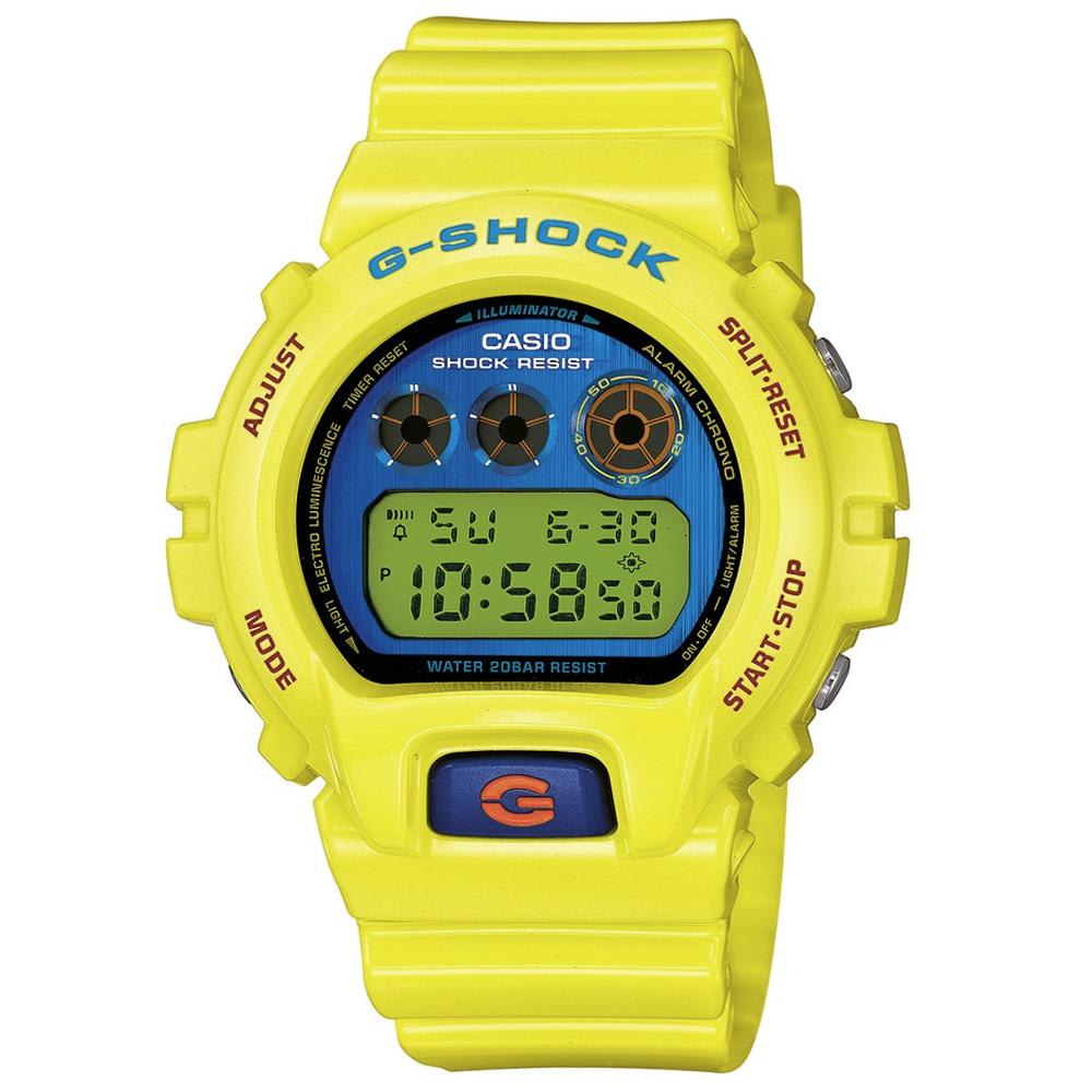 Blue and yellow 2025 g shock watch