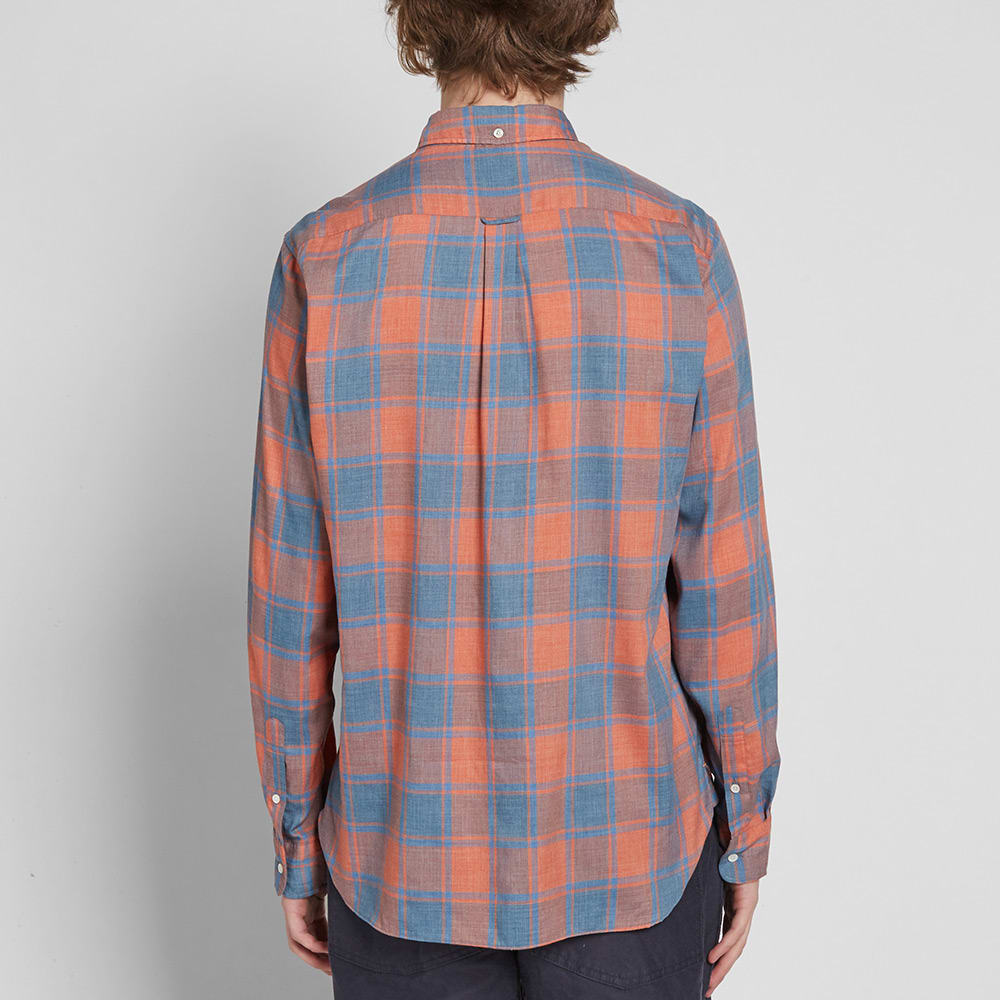 twill check shirt