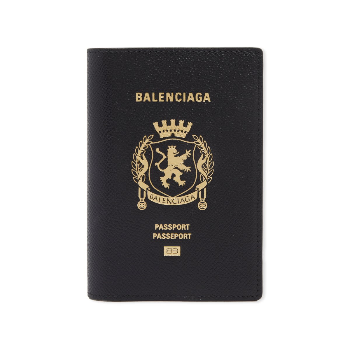 BALENCIAGA パスポートケース ブラック（極美品 BALENCIAGA 